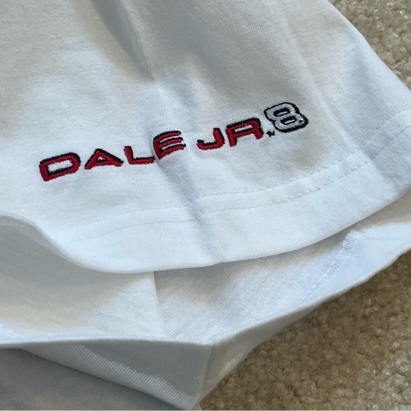 VINTAGE NEW Chase Authentics Shirt Mens XXL 2XL Racing Dale Jr. Budweiser FLAW - Picture 6 of 14